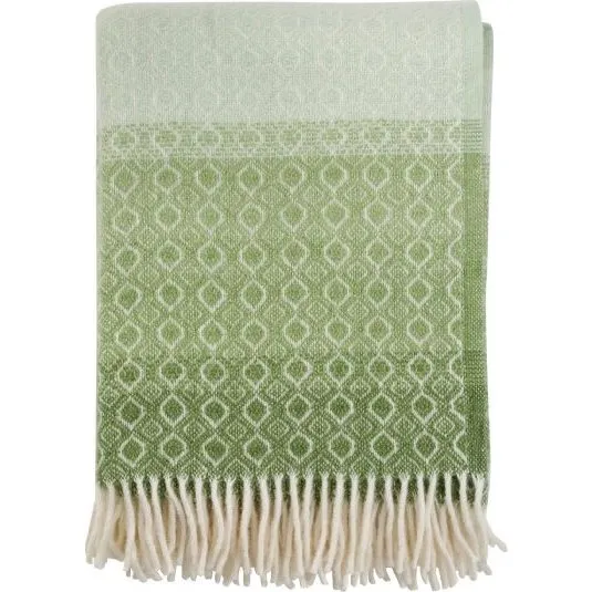 Klippan Uldplaid 130x200 cm - Havanna Green Multi