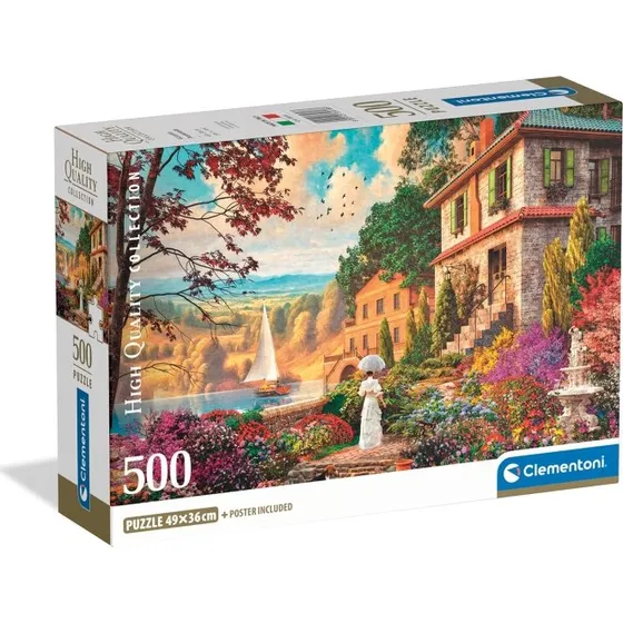 Clementoni Puslespil 500 Pcs Victorian Promenade
