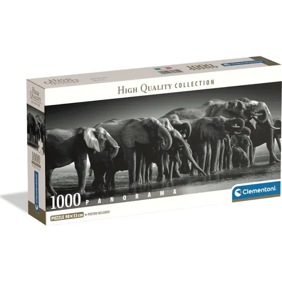 Clementoni Herd of Giants 1000 brikker - Floor-puslespil