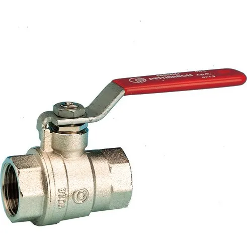 Pettinaroli Kuglehane 1 1/4" m. Stålgreb Rød