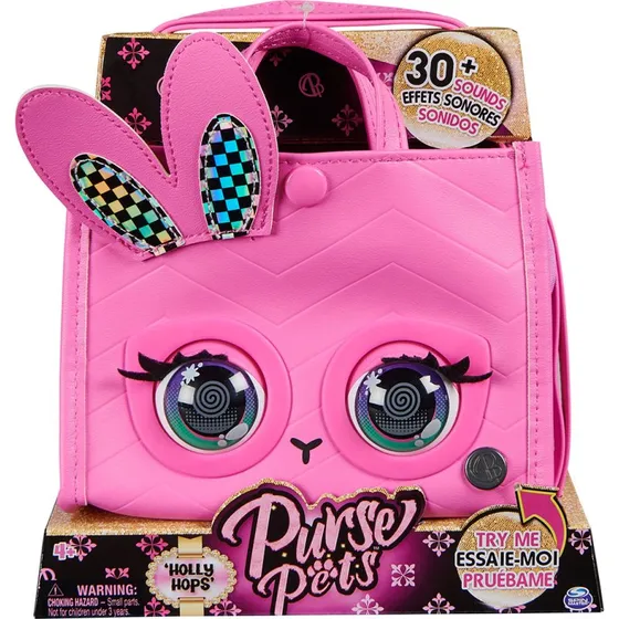 Purse Pets Interaktiv Tote Bag – 30+ Lyde, 5år+