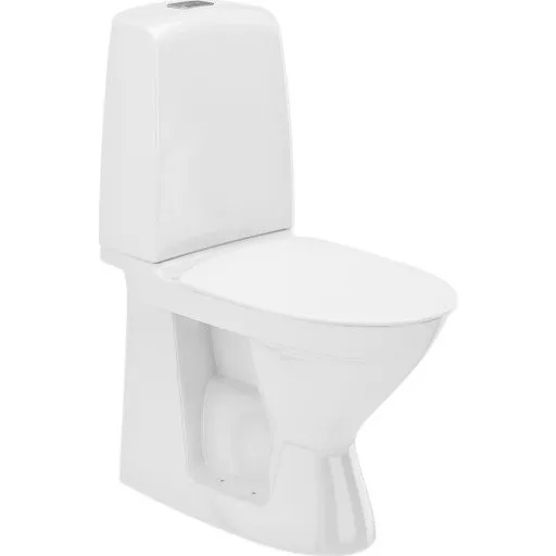 Ifö Spira Rimfree Toilet, hvid, uden skyllekant, med Fresh WC