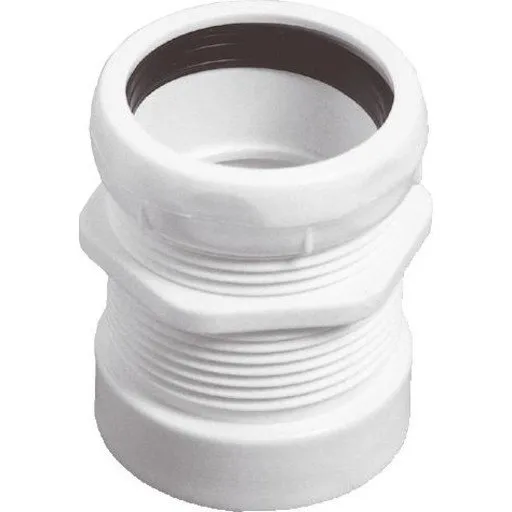 Megatherm Overgang 1 1/2" - 32 mm hvid PP