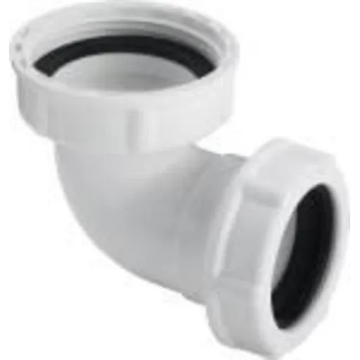 Megatherm Afløbsvinkel 1 1/4" x 32 mm, hvid