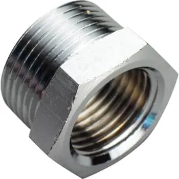 MS Krom Nippelmuffe 3/4" x 1/2"
