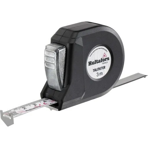 Hultafors Talmeter 3 m i stål, 16 mm bred