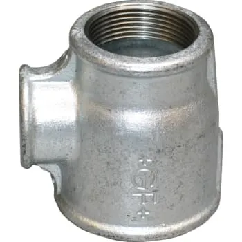 3/4" x 1/2" x 1/2" Galvaniseret tee