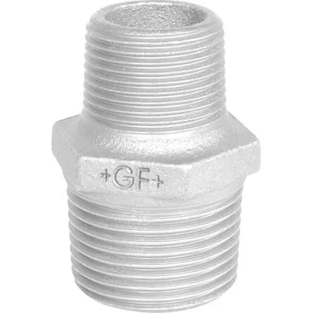 +GF+ Brystnippel Galv. 1x1/2