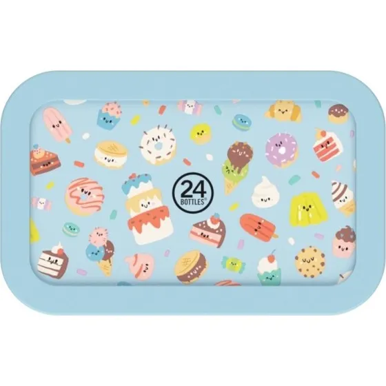 24Bottles Snackbox Sweet Friends – Blå