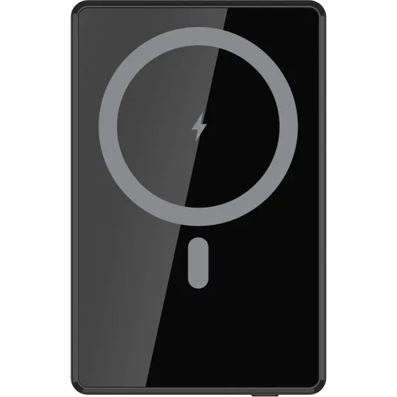 Celly Powerbank 5000mAh 15W MagSafe-kompatibel Sort