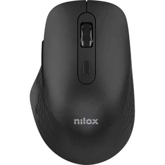 Nilox Dual Trådløs Mus 1600 DPI, Lydløs, Sort