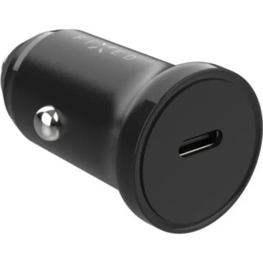 Fixed USB-C Biloplader 20W PD, Sort
