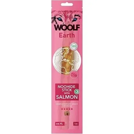 WOOLF Earth Noohide Sticks XL, Salmon