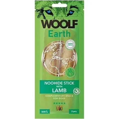 WOOLF Earth Noohide Sticks 2 stk Large, Lamb