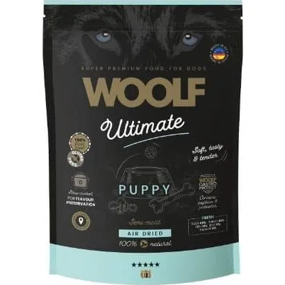 Woolf Ultimate Puppy Semi-Moist Hundefoder, 1 kg
