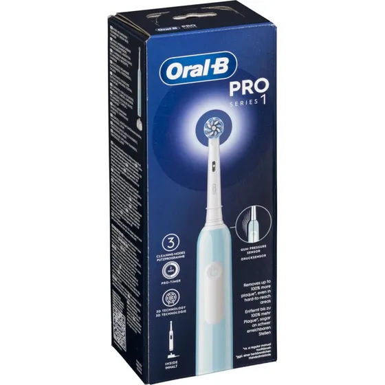 Oral-B Pro 1 Sensitive Clean Eltandbørste - Blå