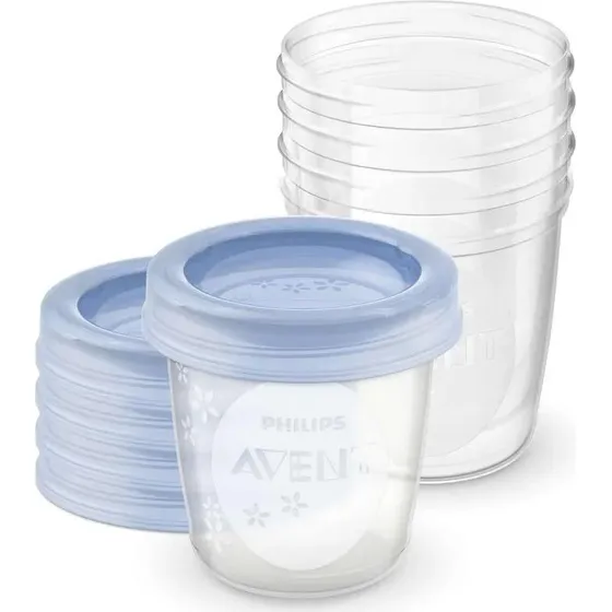 Philips Avent Ammemælk Opbevaringskopper 5x180ml