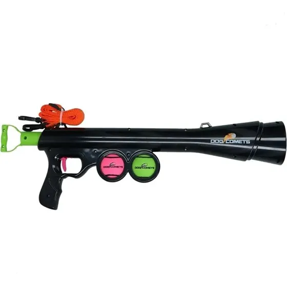 Dog Comets Comet Launcher Bazooka – 61 cm, skyder op til 20 meter