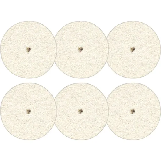 Dremel 414 Poleringsskive 13 mm, 6 stk