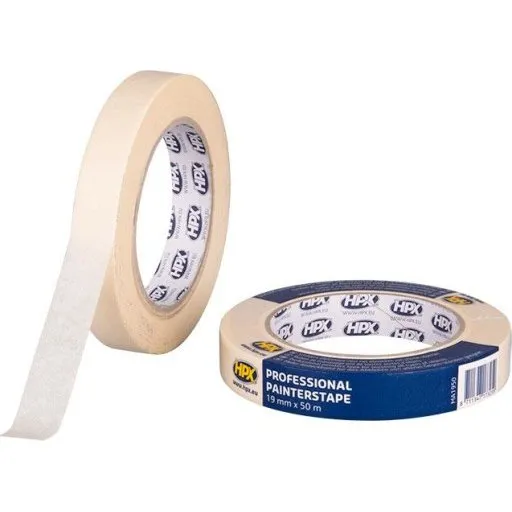 HPX 19 mm x 50 m afækningstape, 6 stk