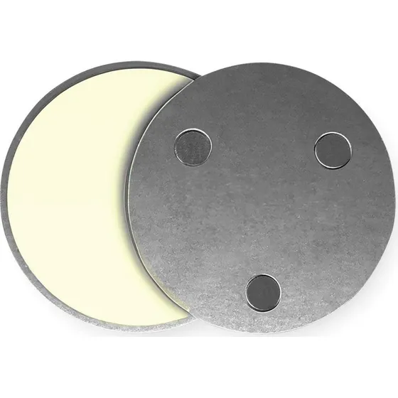 Alecto NED-353121 Magnetisk Monteringssæt, 64mm, til Røg- og CO-Detektor