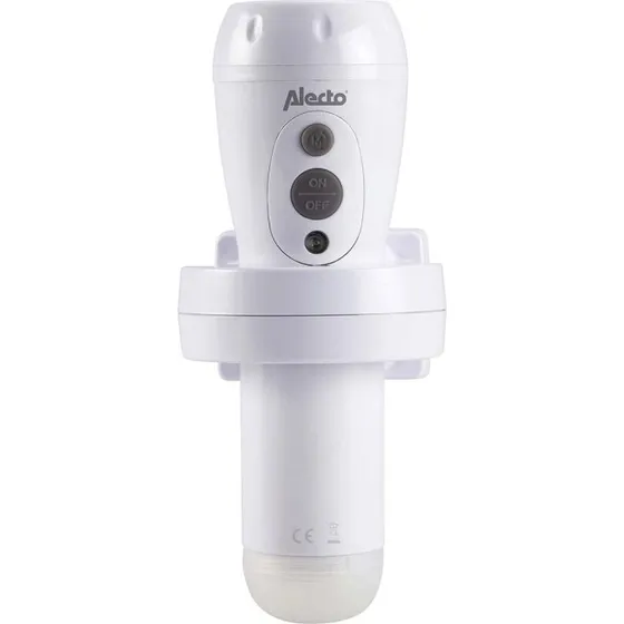 Alecto ATL-110 Genopladelig LED-lommelygte hvid