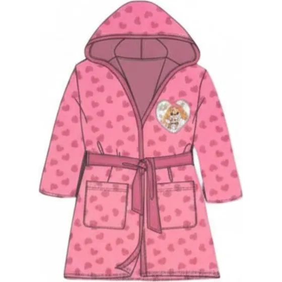 Paw Patrol Børnebadekåbe Skye, Pink, 7-8 år