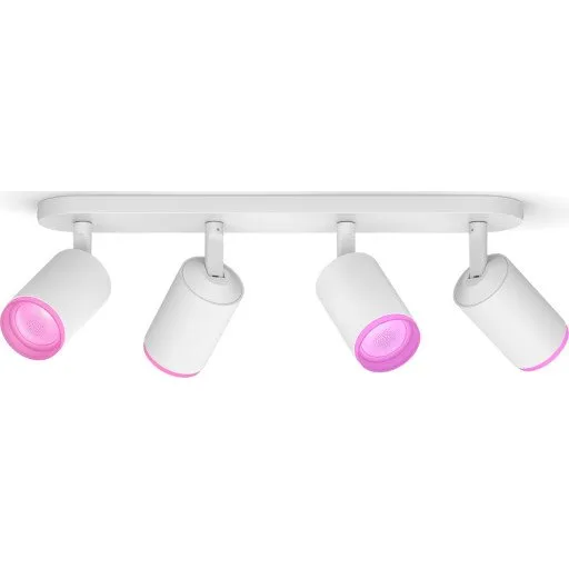 Philips Hue Fugato 4-Spot, hvid, smart belysning