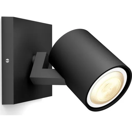 Philips Hue Runner væglampe, sort, forlængelsessæt