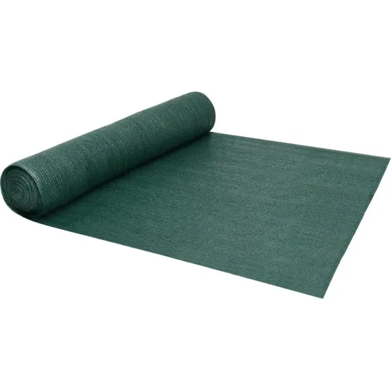vidaXL Afskærmning 1,8x50 m grøn 195 g/m² HDPE
