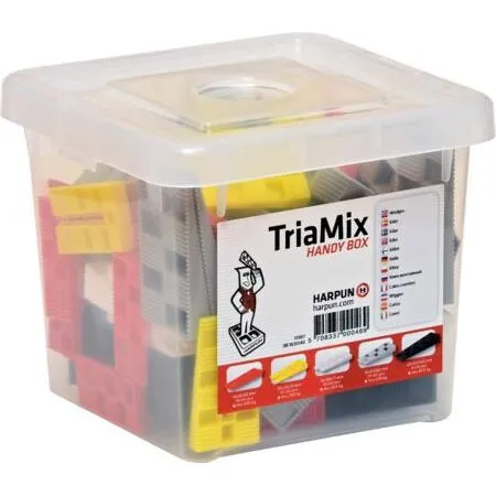 Triamix Plastkiler 70 Stk Assorteret