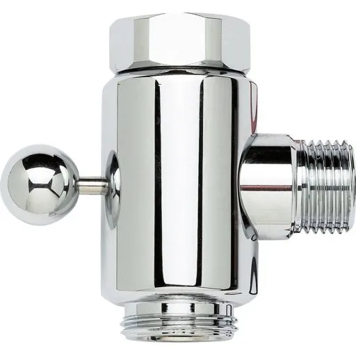 Damixa omskifter 1/2" x 3/4" krom