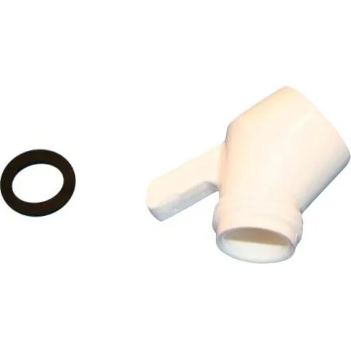 Damixa bøjning med tap til Perlespray hvid