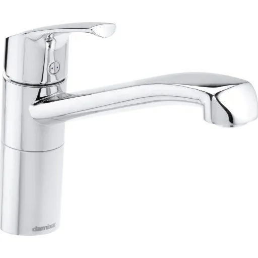 Damixa Rowan køkkenarmatur, krom, 120° sving, Eco-Save