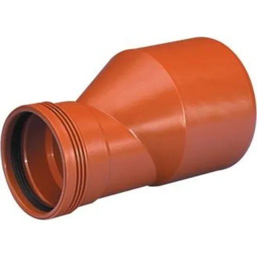Wavin 160/110 mm PP-kloakreduktion rød
