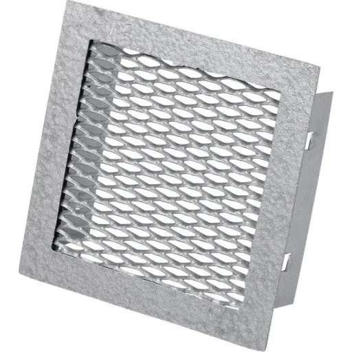 Duka Sokkelrist 150x100 mm, aluminium
