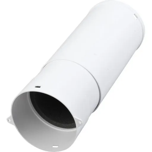 Duka Murgennemføring Ø105 mm, hvid, teleskoprør