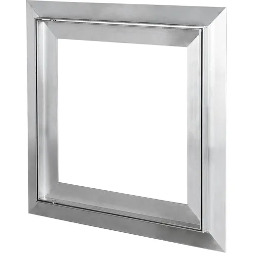 Duka Inspektionslem 30x30 cm aluminium til gipsvæg