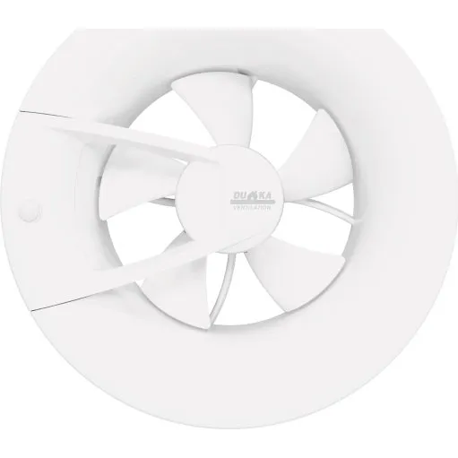 Duka S8 Wi-Fi badventilator, hvid