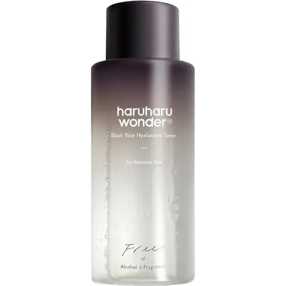 Haruharu Wonder Black Rice Hyaluronic Toner – Parfumefri til sensitiv hud, 150 ml