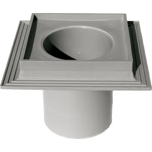 Purus Maxiflex Afløbsskål 110 mm, lodret, til beton og flisegulv