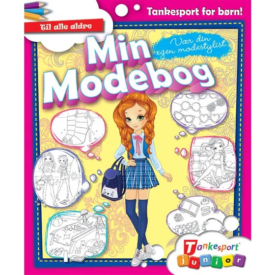 Min Modebog – Malebog med 48 sider