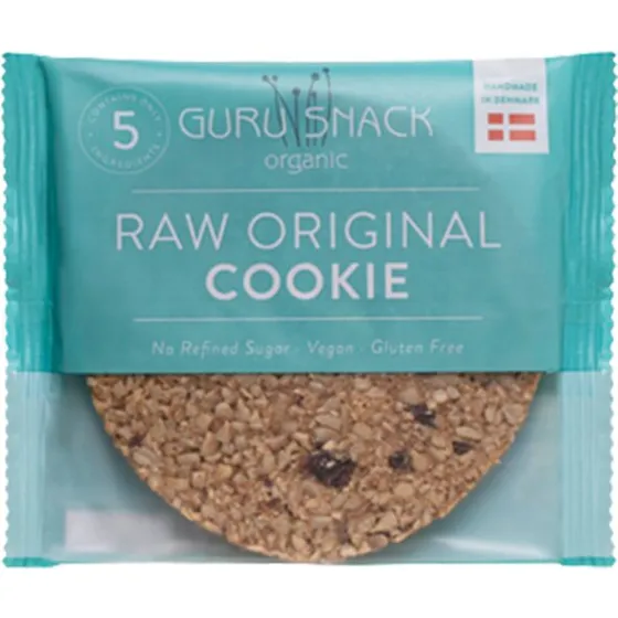 Guru Snack Raw Cookie Original ØKO 55 g