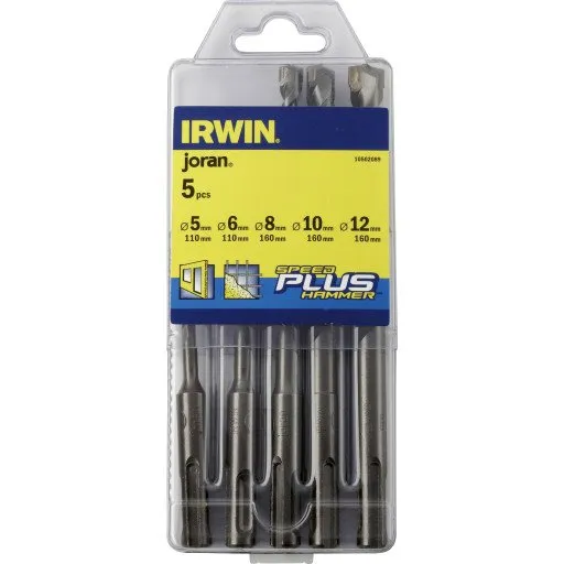 Irwin Speedhammer SDS+ Borsæt 5 stk