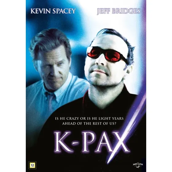 K-PAX - DVD - Sci-fi drama med mystisk fortælling