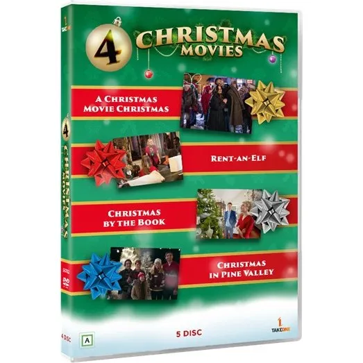 CHRISTMAS MOVIES - 4 Julefilm på Blu-ray