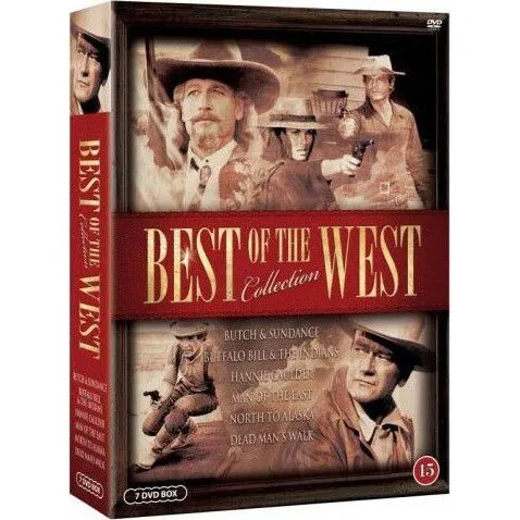 Best of the West (7-disc) - Westernklassikere med John Wayne & Paul Newman