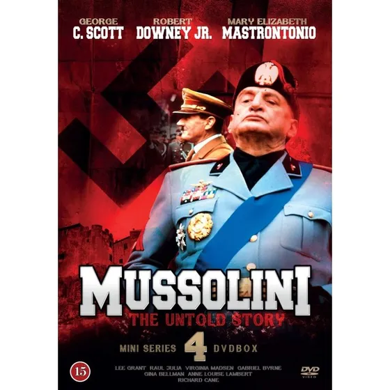 Mussolini: Den ufortalte historie – 4DVD Box Set