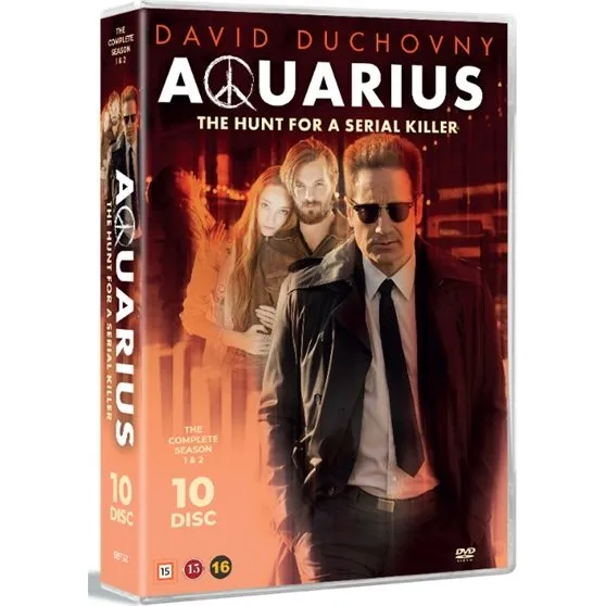 Aquarius: Sæson 1 & 2 (10 DVD) – Complete Box Set