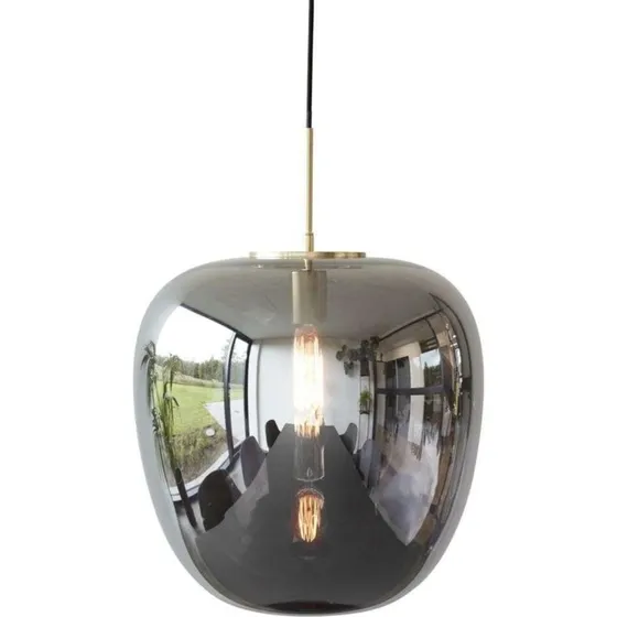 Hübsch Reflect Pendel Ø40 Grå - Metal